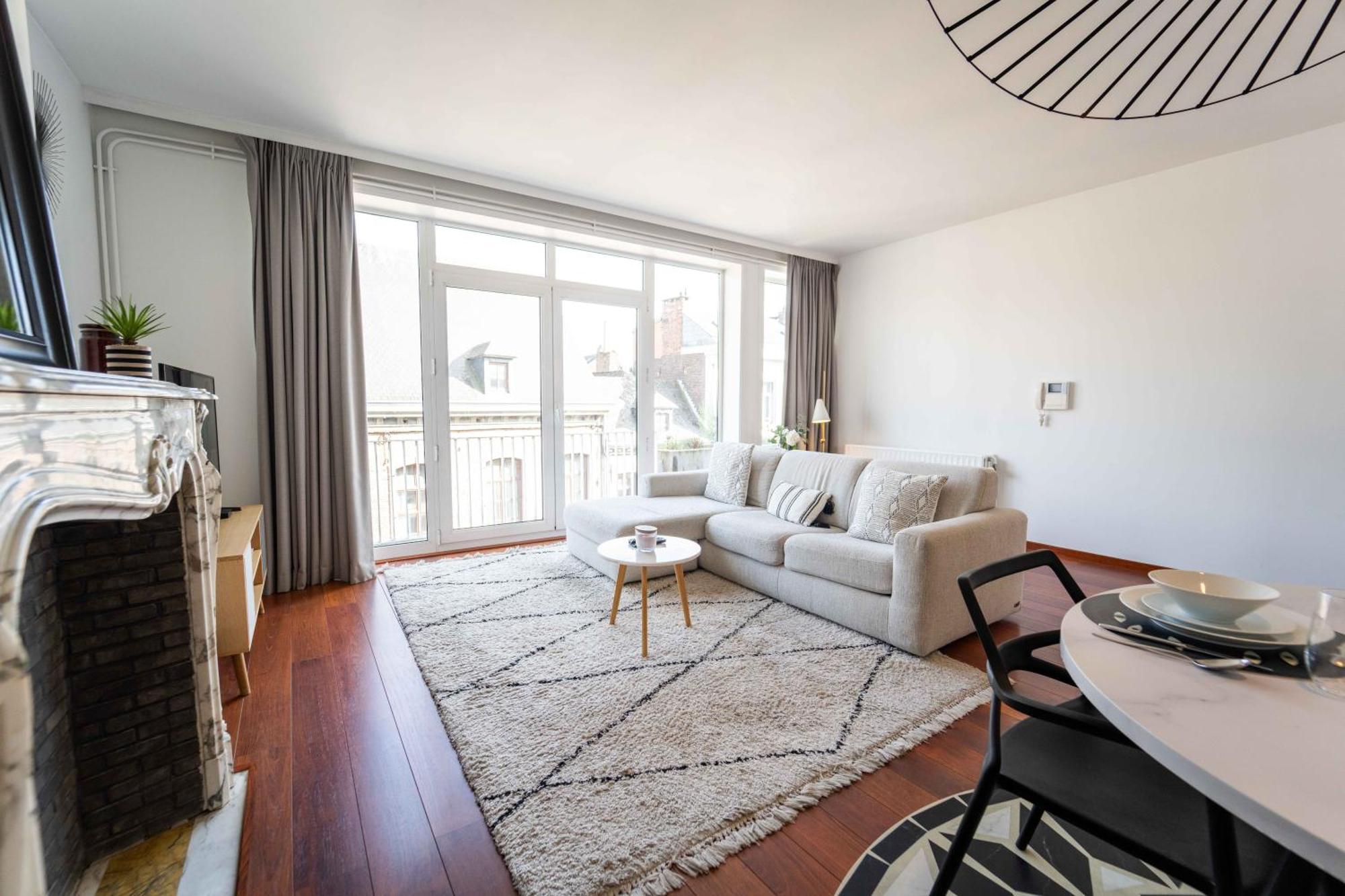 Apartmán Luxury Apart' Mons City Center With Terrace Exteriér fotografie