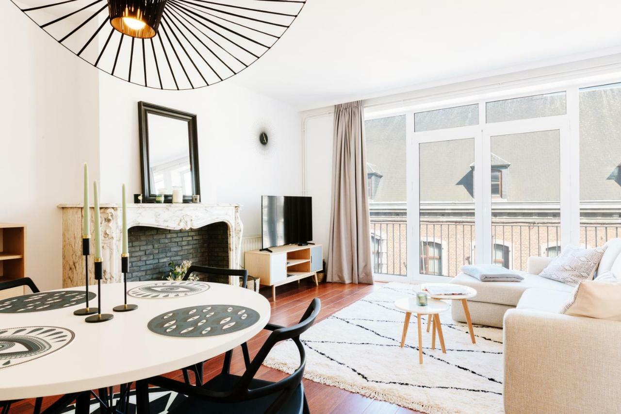 Apartmán Luxury Apart' Mons City Center With Terrace Exteriér fotografie