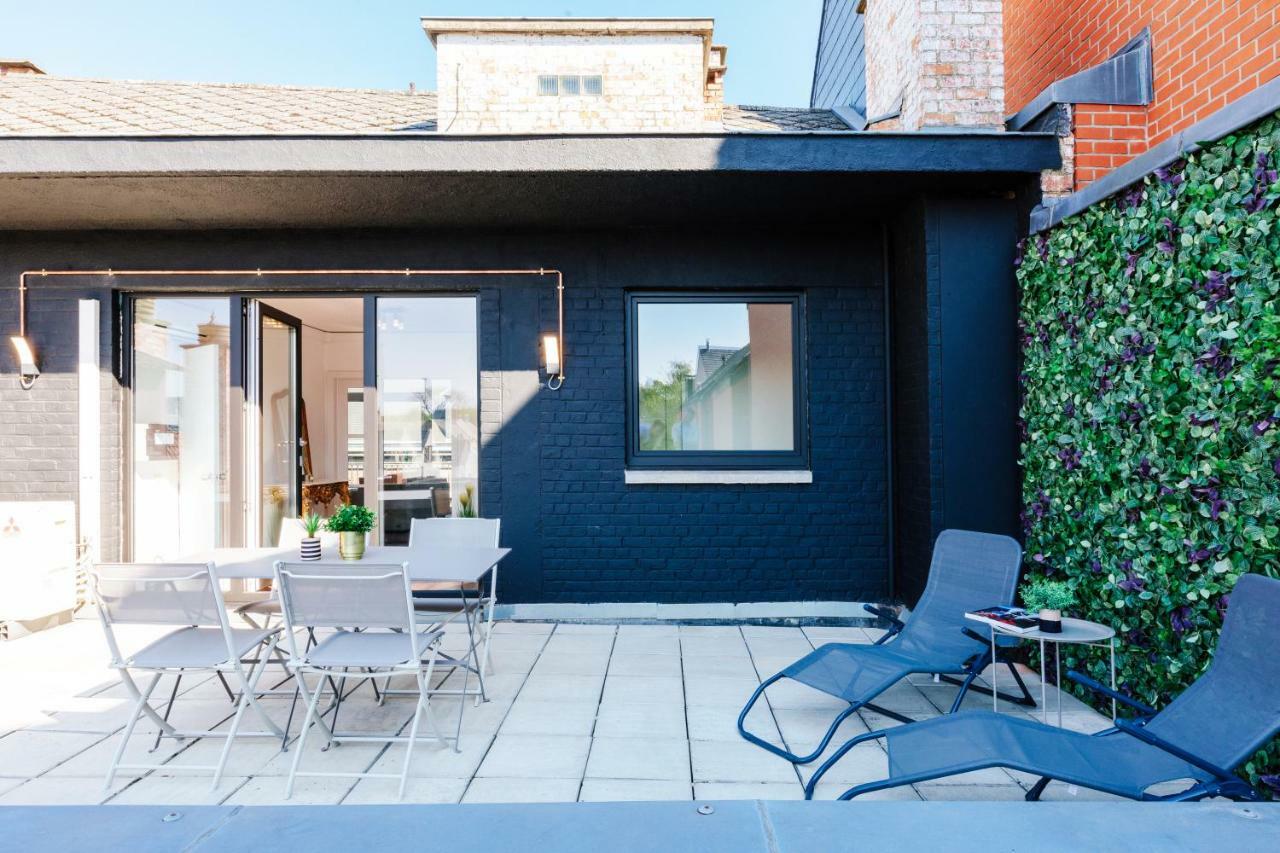 Apartmán Luxury Apart' Mons City Center With Terrace Exteriér fotografie