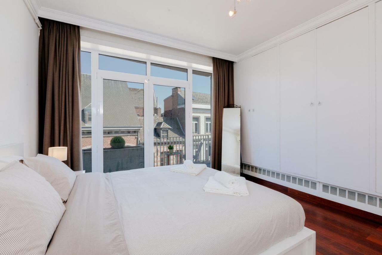 Apartmán Luxury Apart' Mons City Center With Terrace Exteriér fotografie