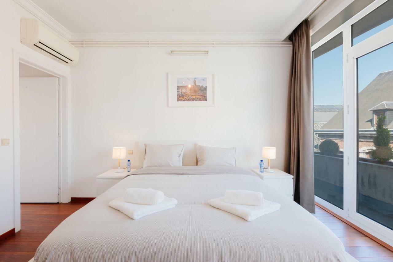 Apartmán Luxury Apart' Mons City Center With Terrace Exteriér fotografie