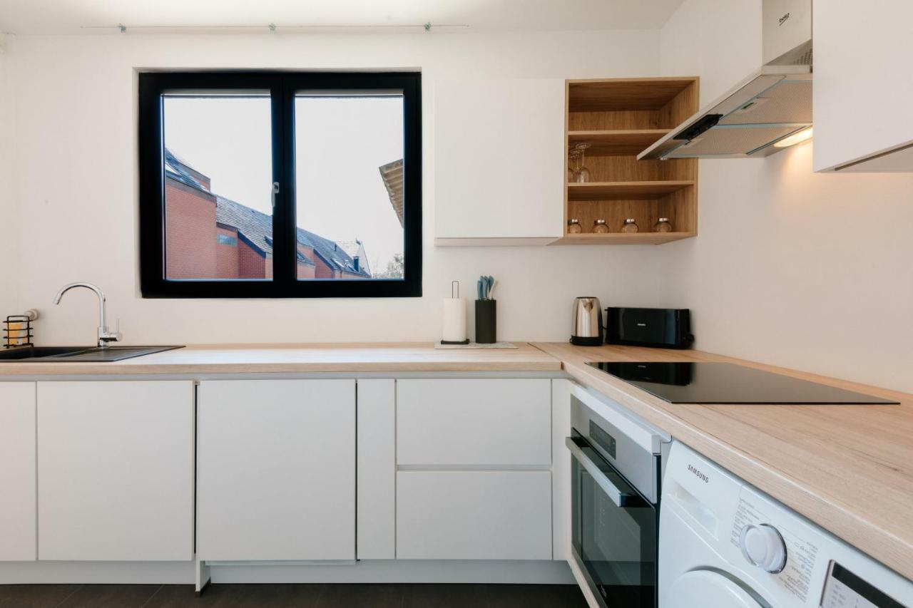 Apartmán Luxury Apart' Mons City Center With Terrace Exteriér fotografie
