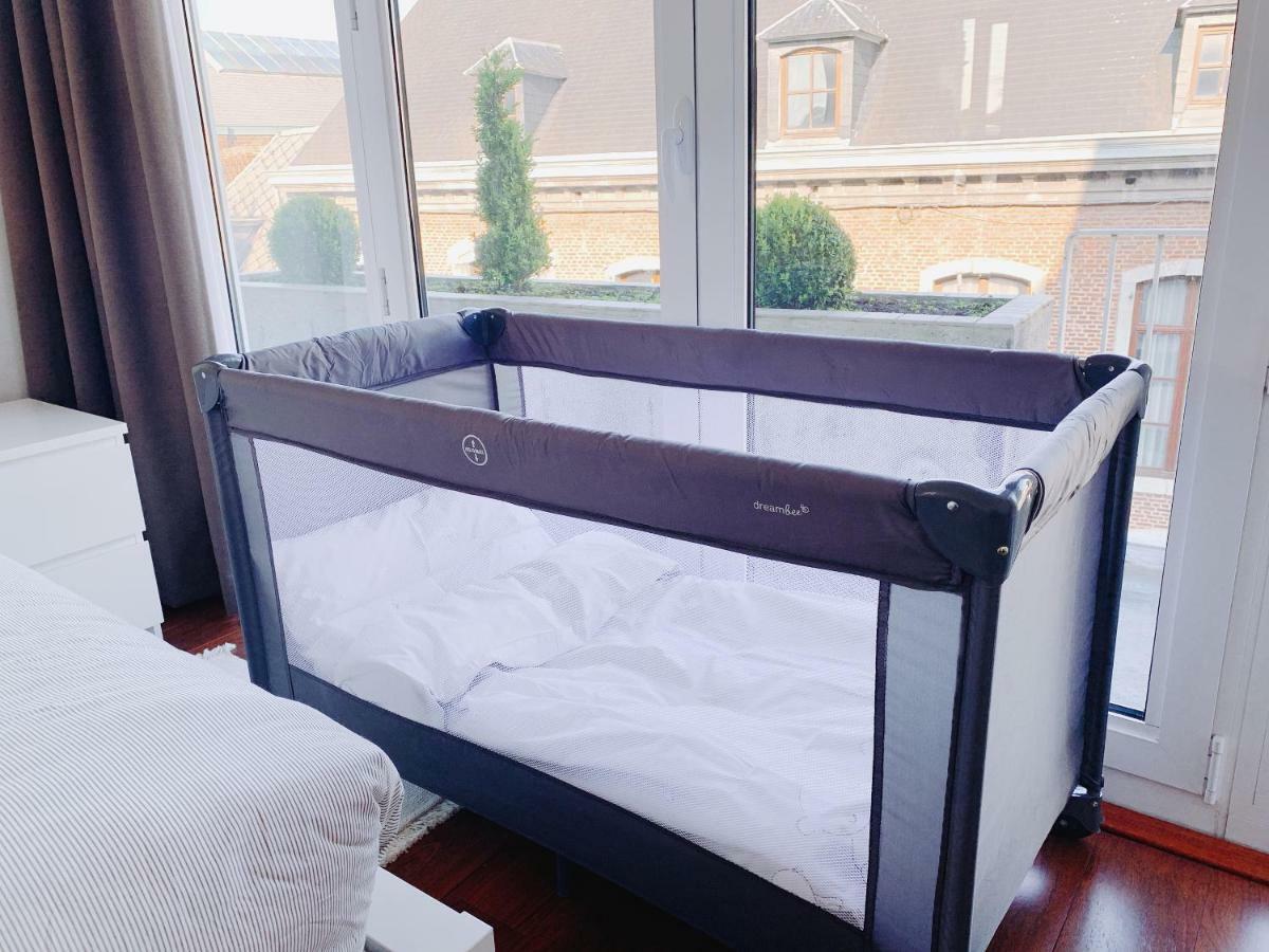 Apartmán Luxury Apart' Mons City Center With Terrace Exteriér fotografie